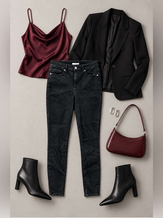 Good American Denim - Good American Black Skinny Jeans
